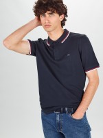 Polo de piqu a rayas