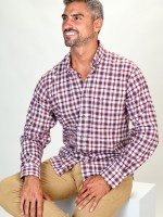 Camisa xadrez regular fit