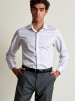 Camisa clssica cintada