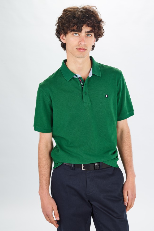 Polo de piqu de manga corta