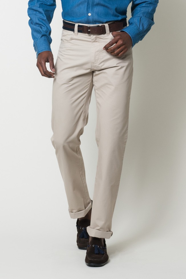 Pantalones de sarga