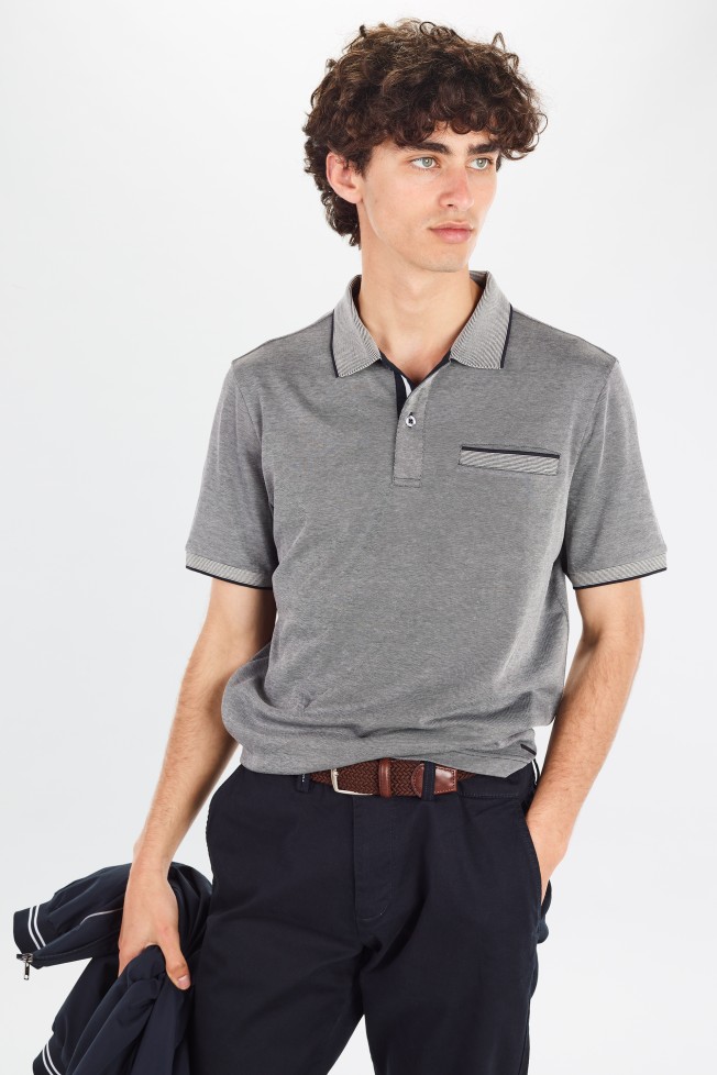 Polo de manga corta
