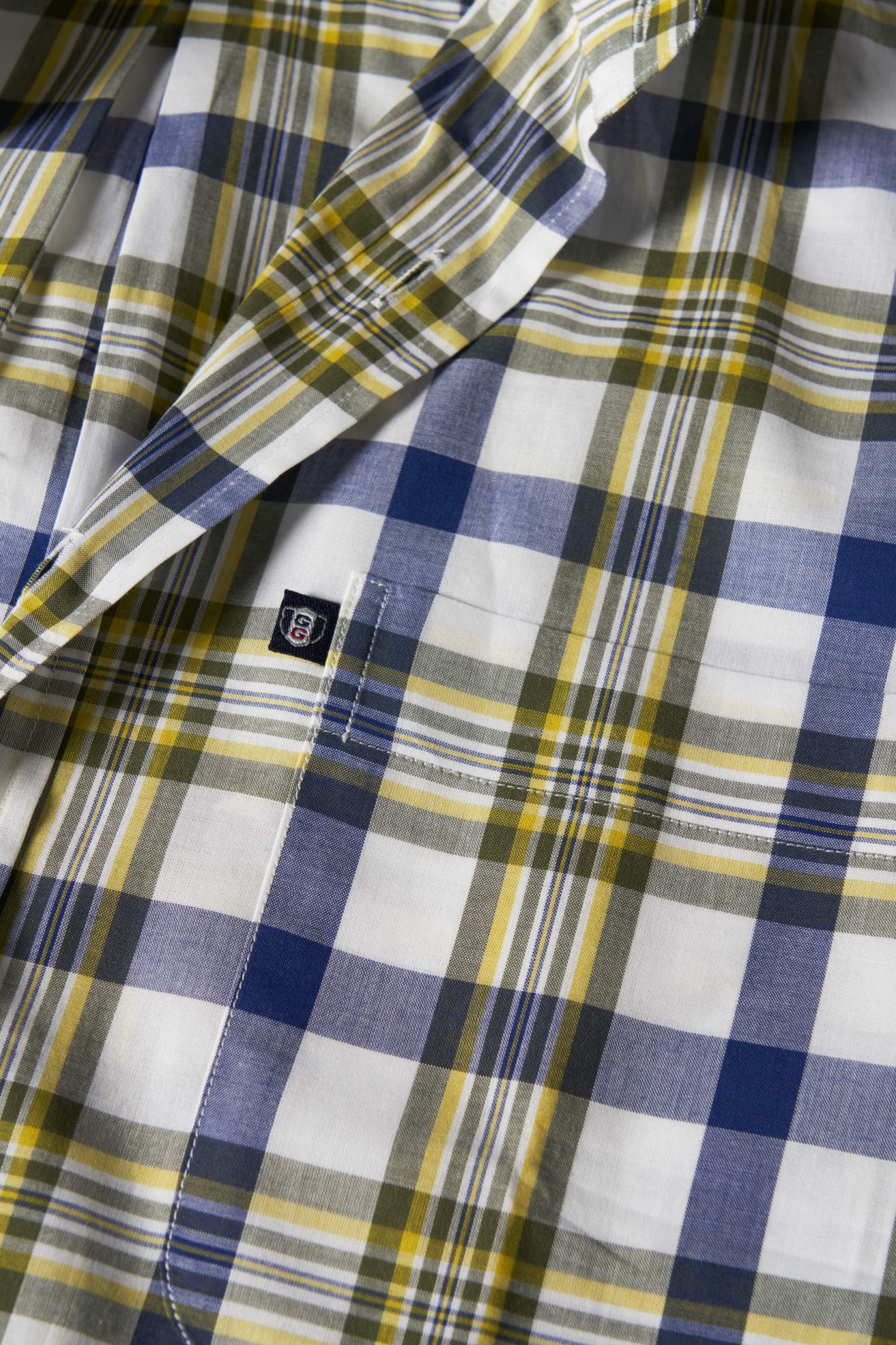 Camisa xadrez slim fit