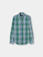 Camisa xadrez slim fit