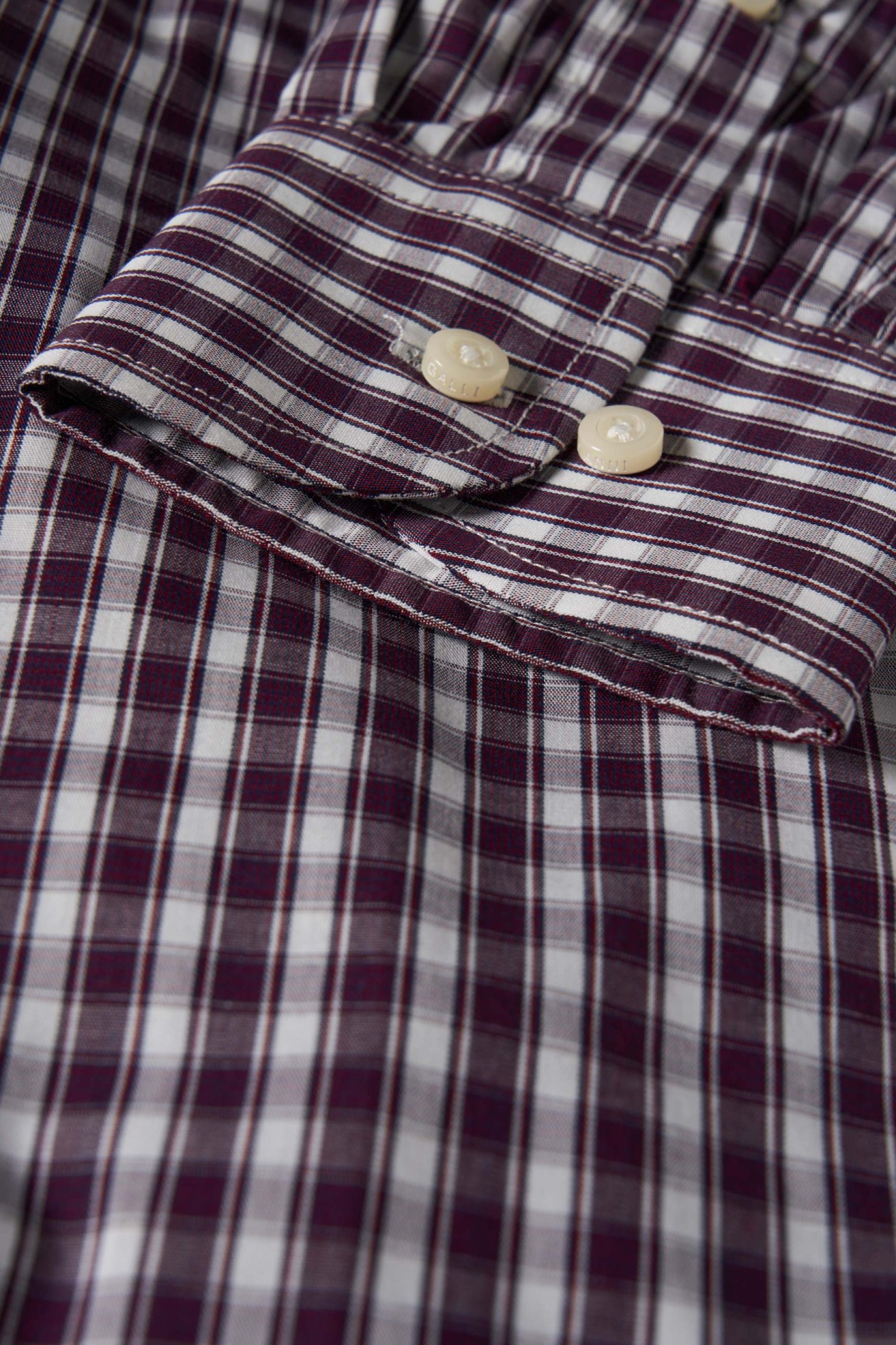 Camisa xadrez slim fit