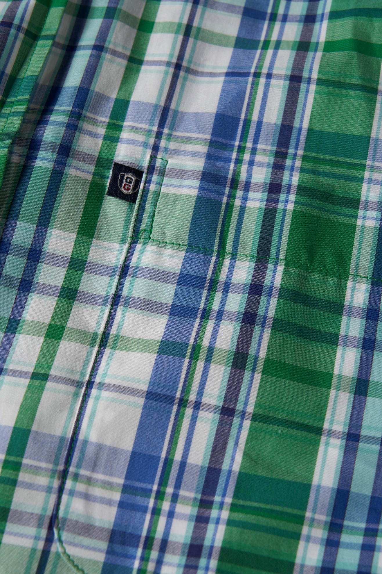 Camisa xadrez slim fit