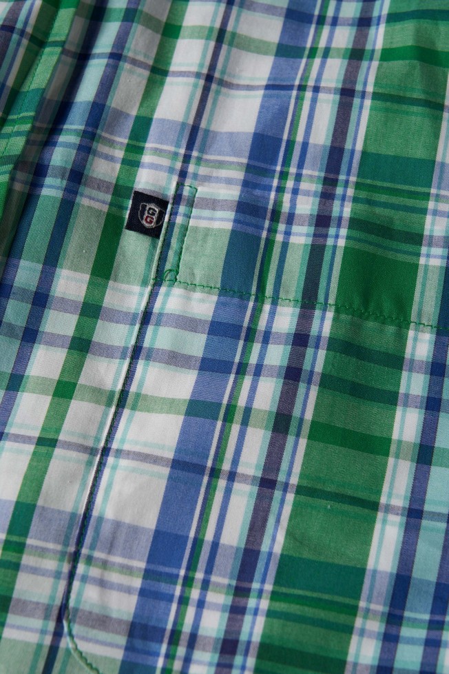 Camisa xadrez slim fit Camisa xadrez slim fit