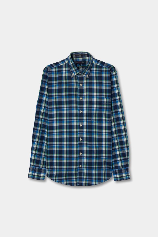 Camisa desportiva cintada