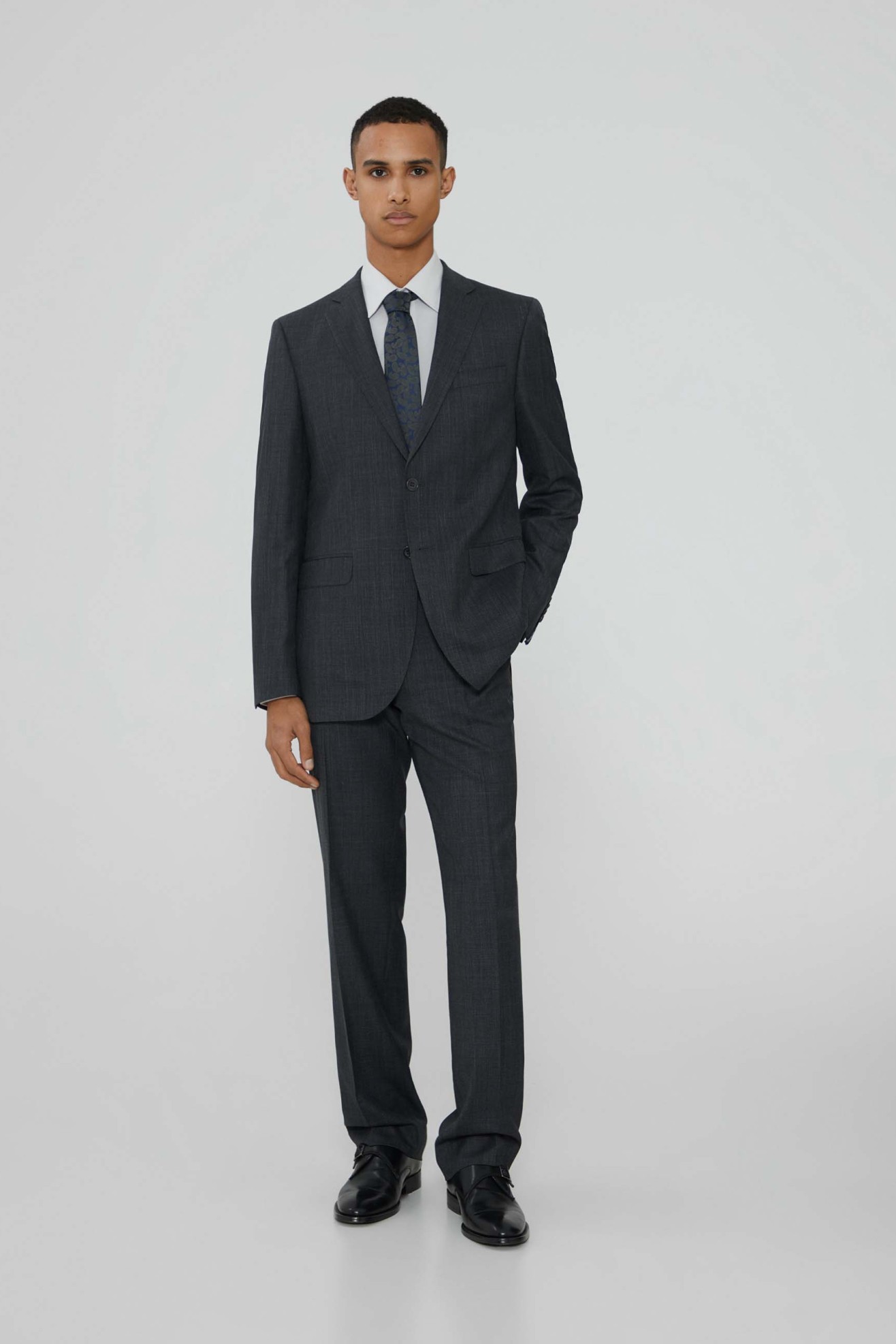 Traje clsico de micropatrn
