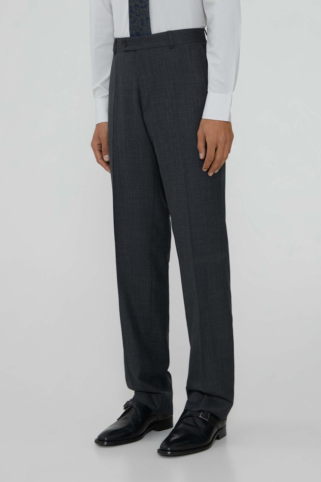 Traje clásico de micropatrón Traje clásico de micropatrón