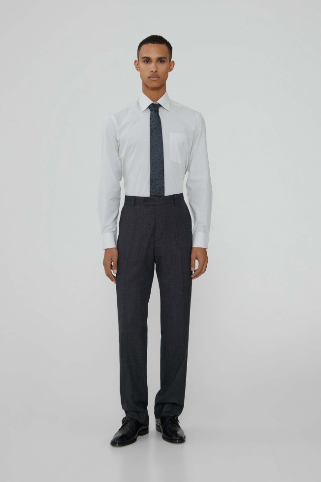Traje clásico de micropatrón Traje clásico de micropatrón