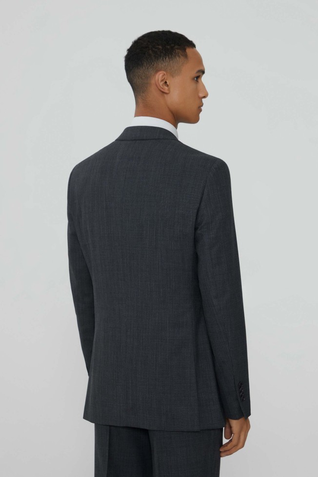 Traje clásico de micropatrón Traje clásico de micropatrón