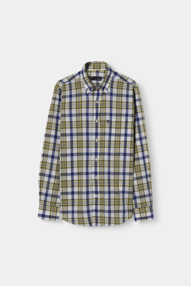 Camisa de cuadros slim fit