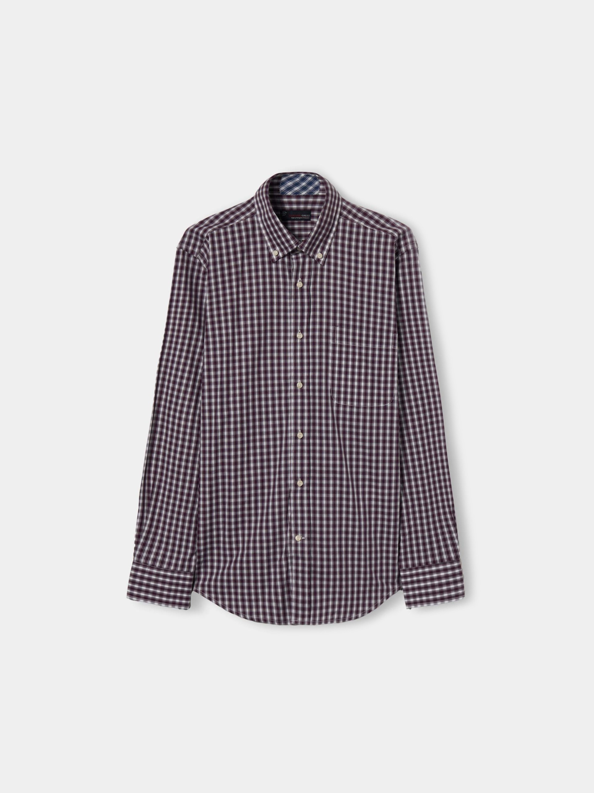 Camisa de cuadros slim fit