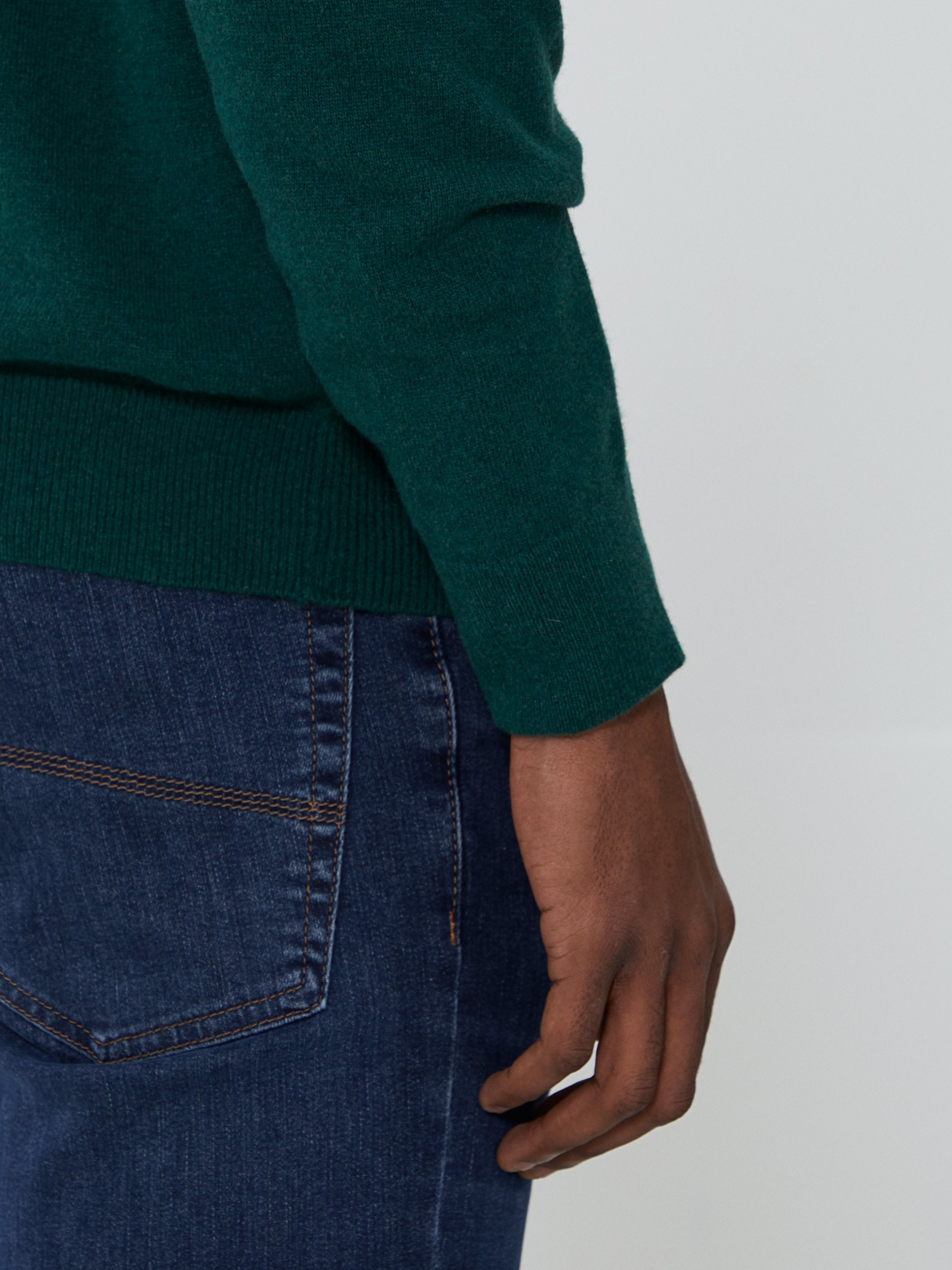 Jersey con cuello en V