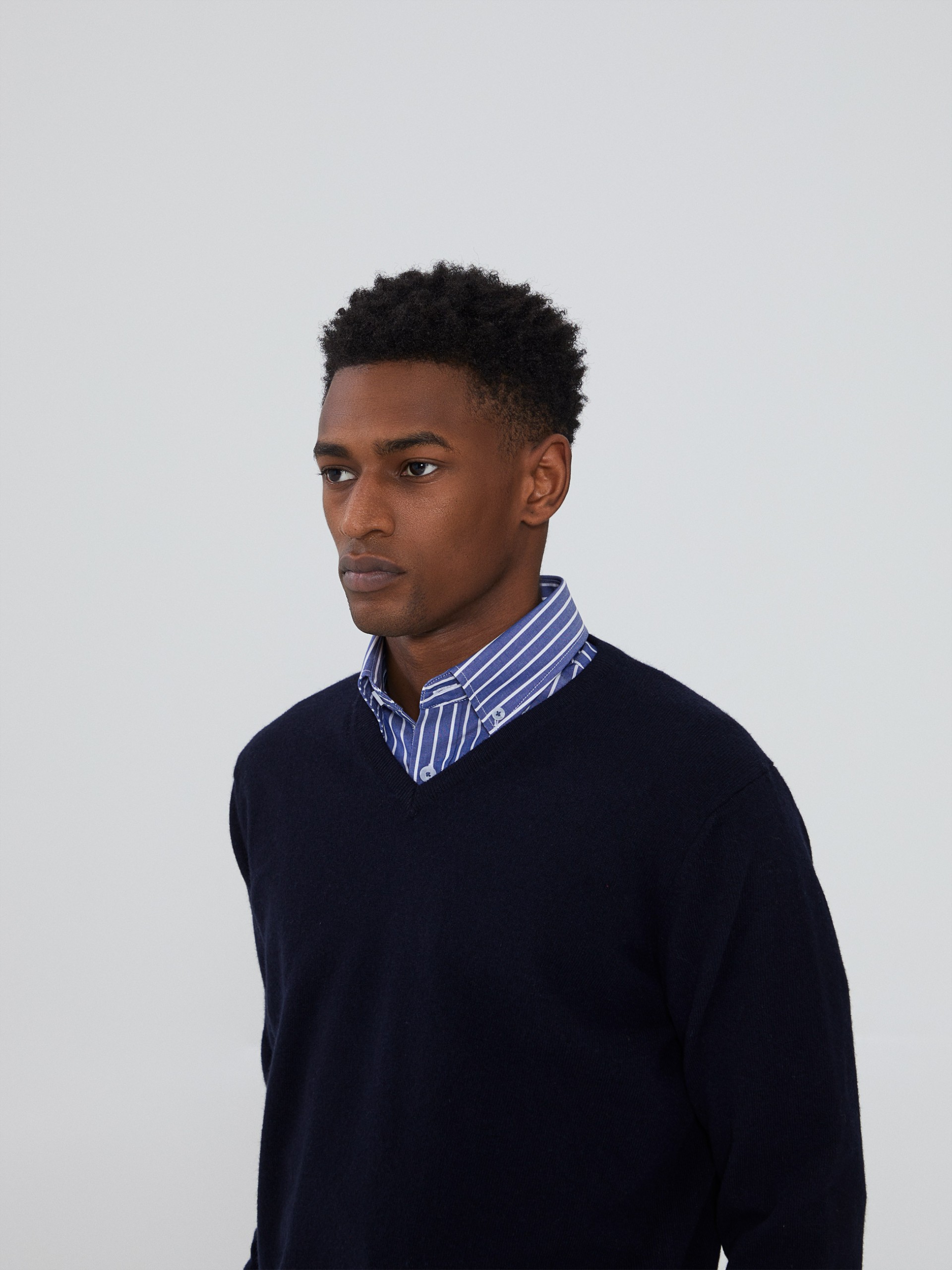 Jersey con cuello en V