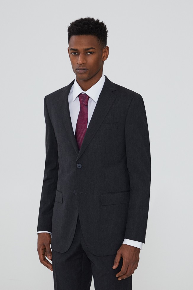 Traje clásico micropatrón Traje clásico micropatrón