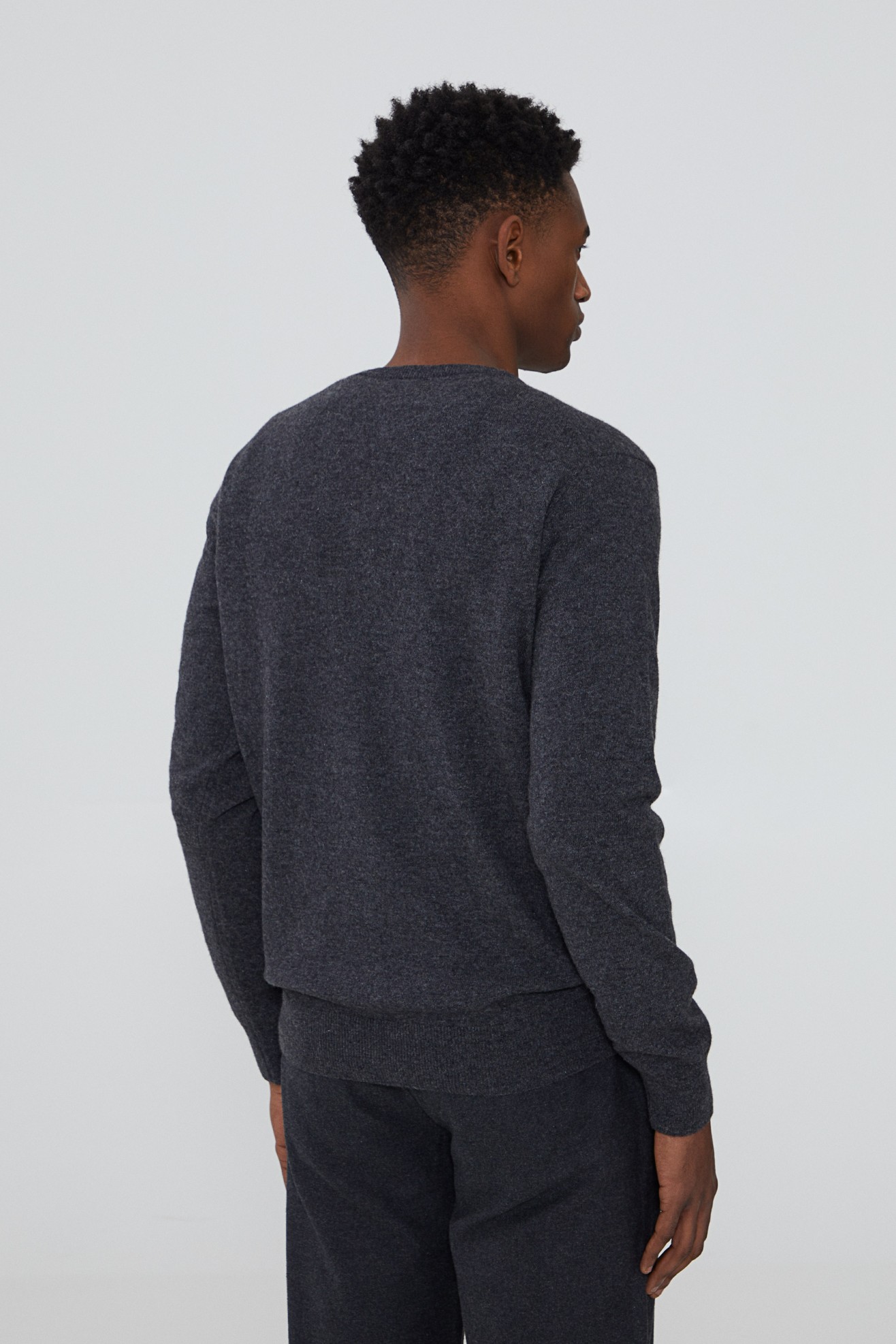 Pullover decote em V