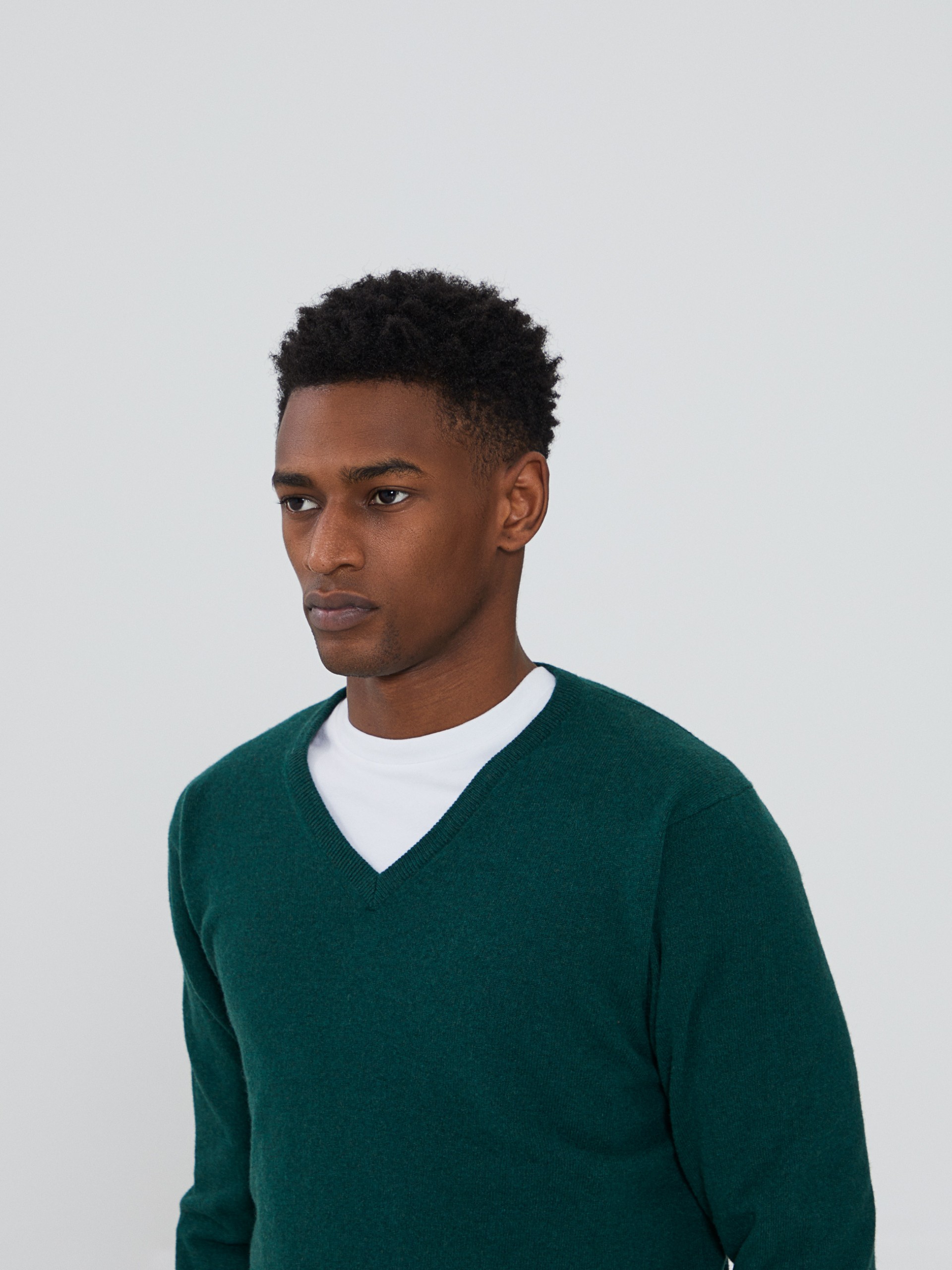 Jersey con cuello en V