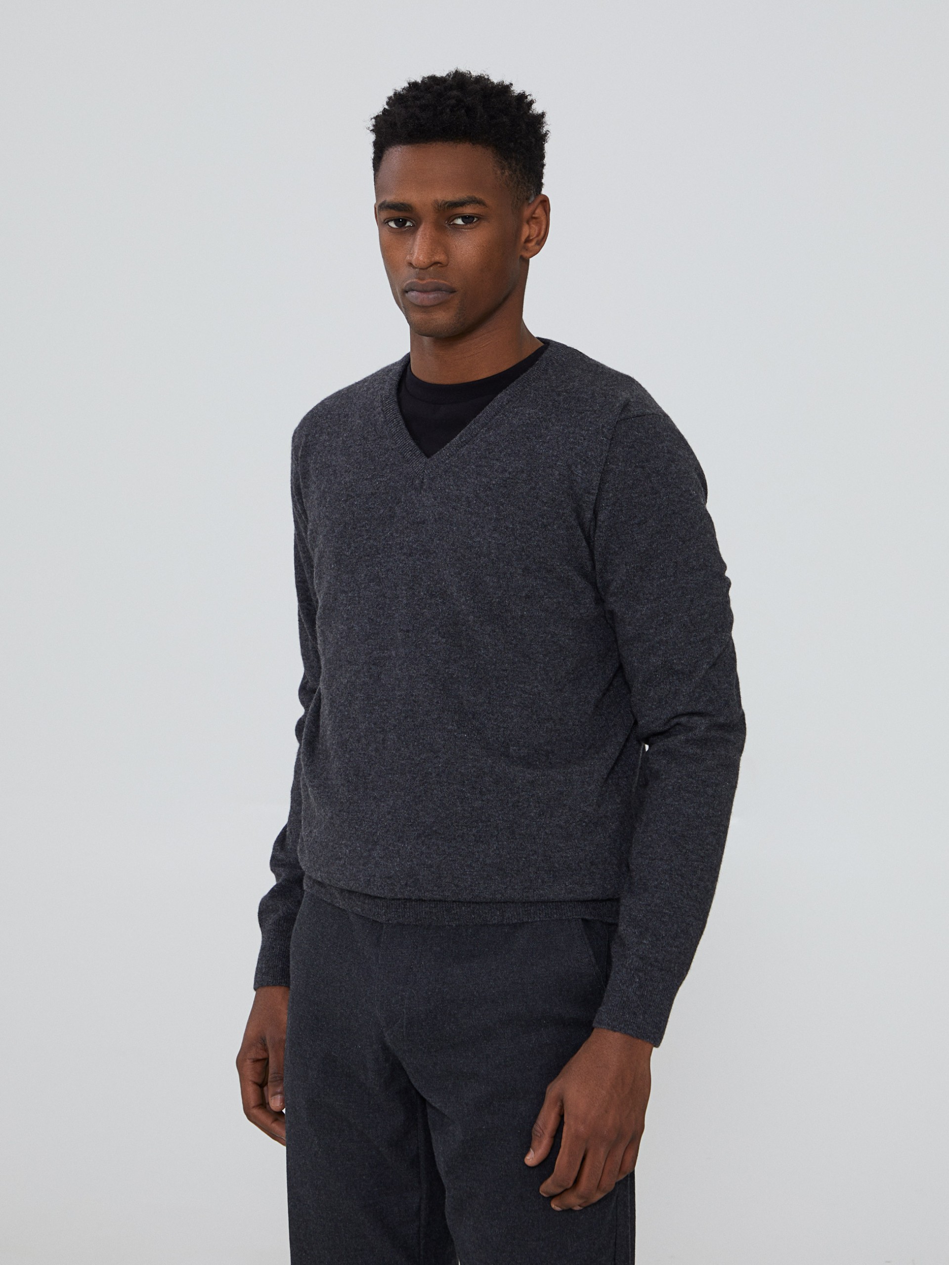 Jersey con cuello en V