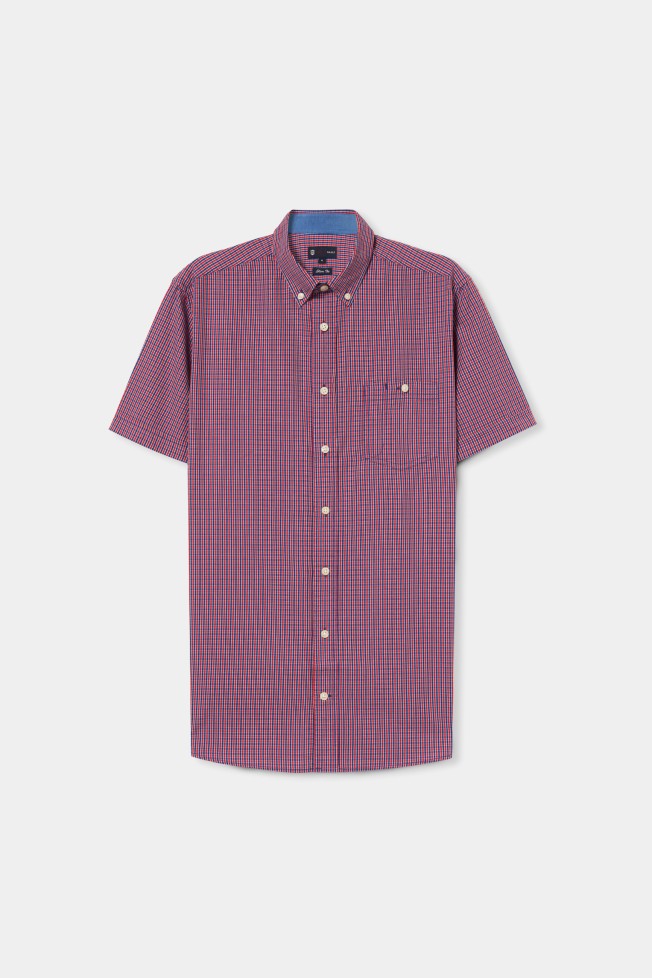 Camisa de cuadros slim fit 