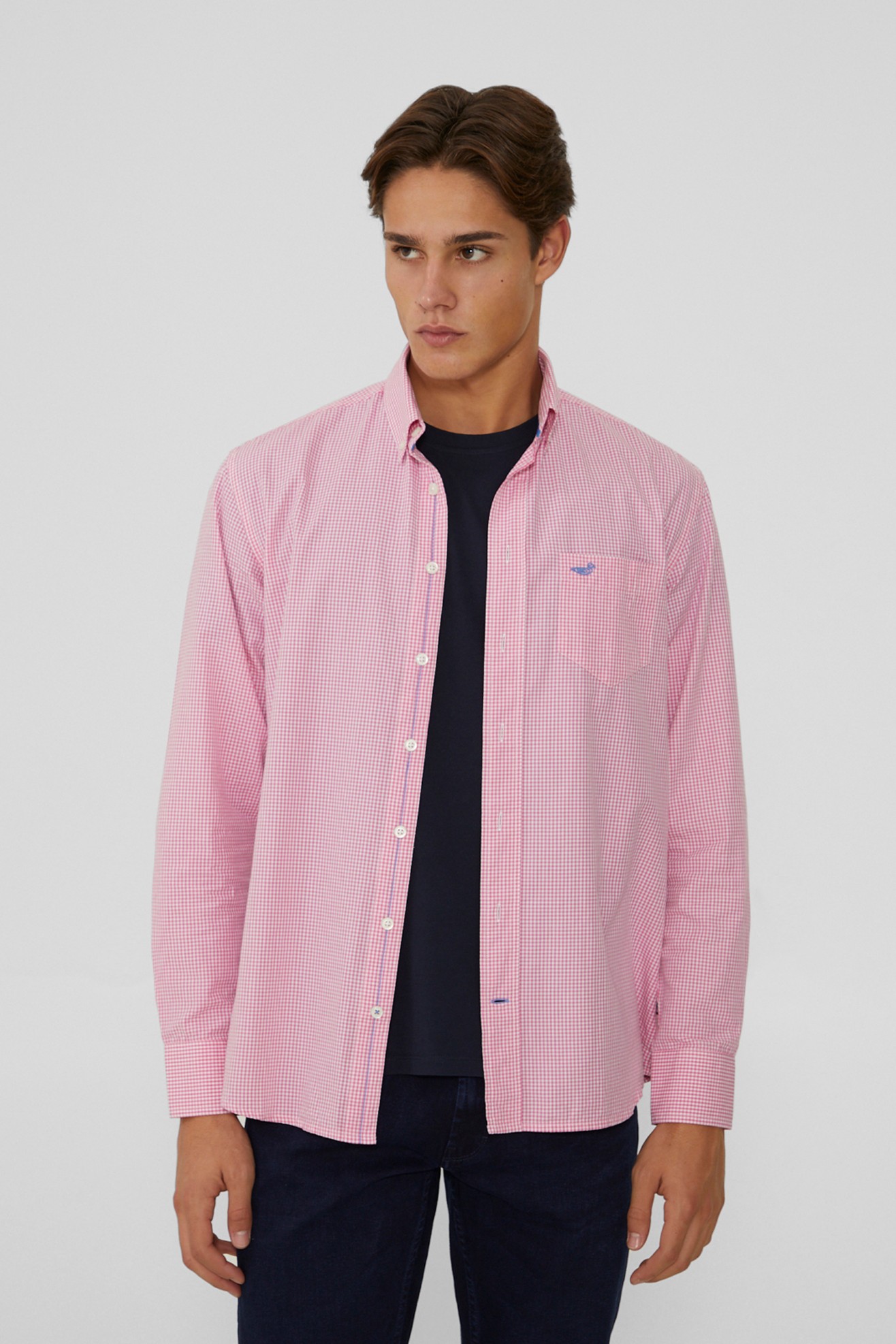 Camisa de cuadros slim fit 
