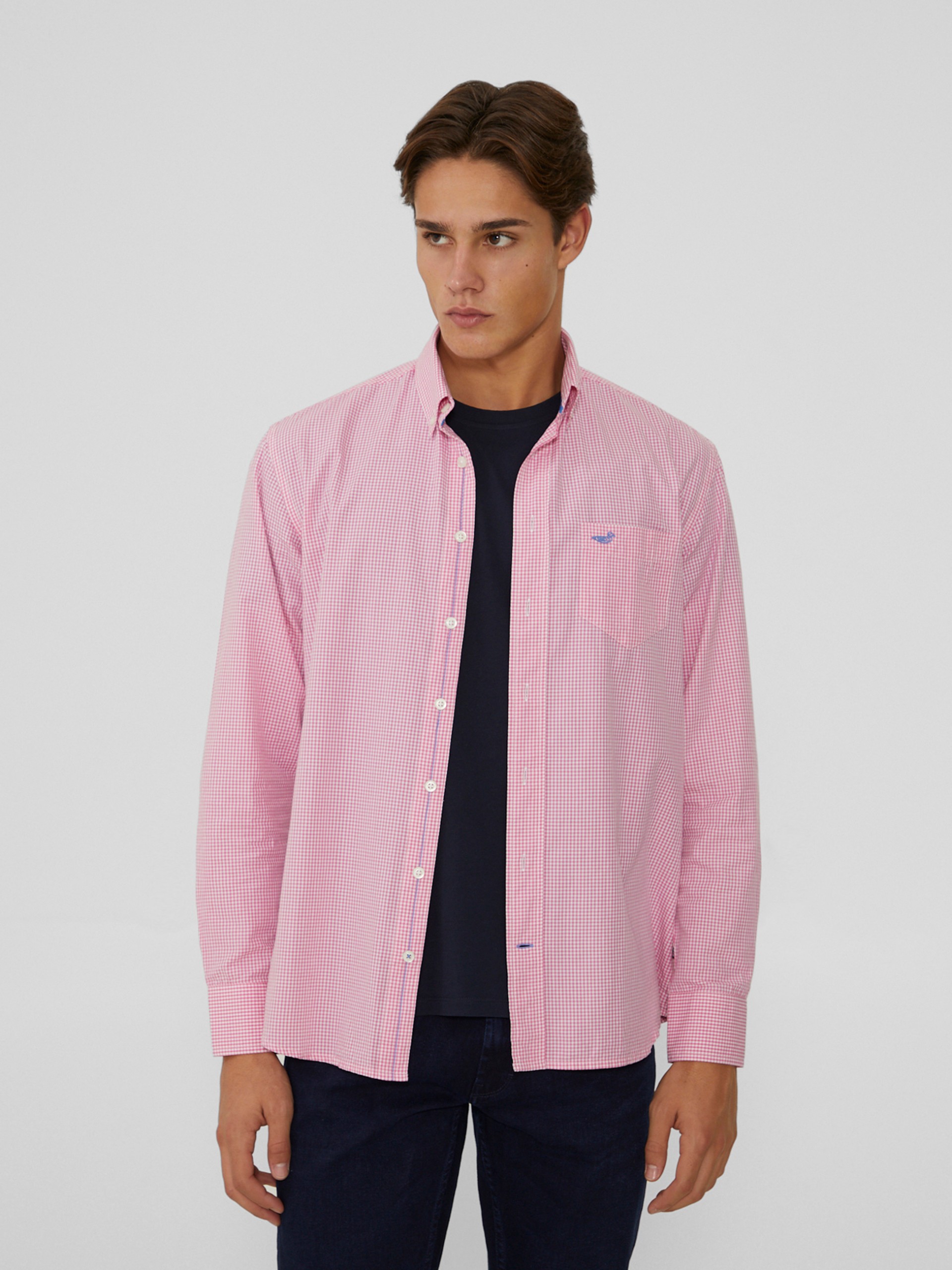 Camisa de cuadros slim fit