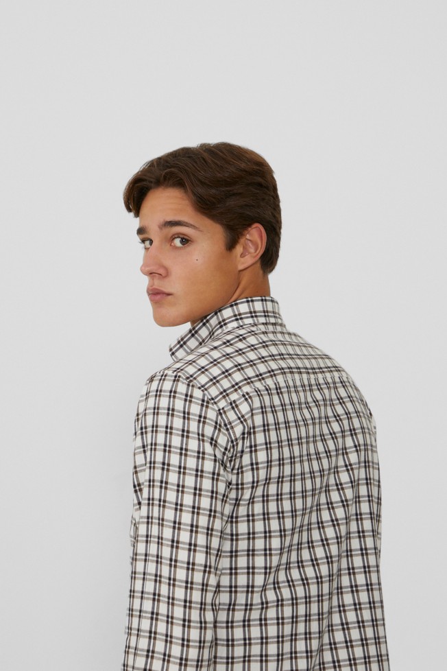 Camisa xadrez regular fit 