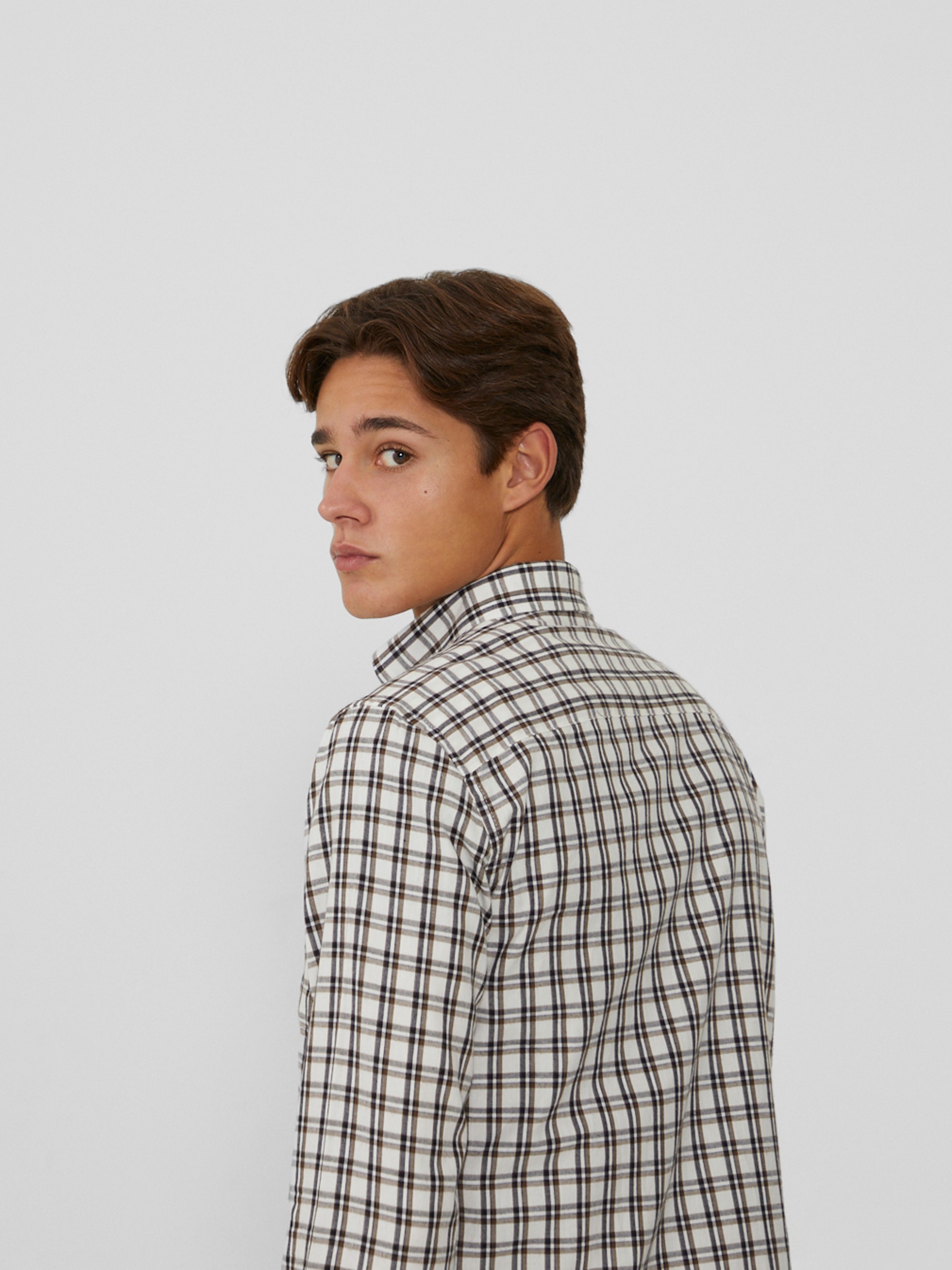 Camisa de cuadros regular fit