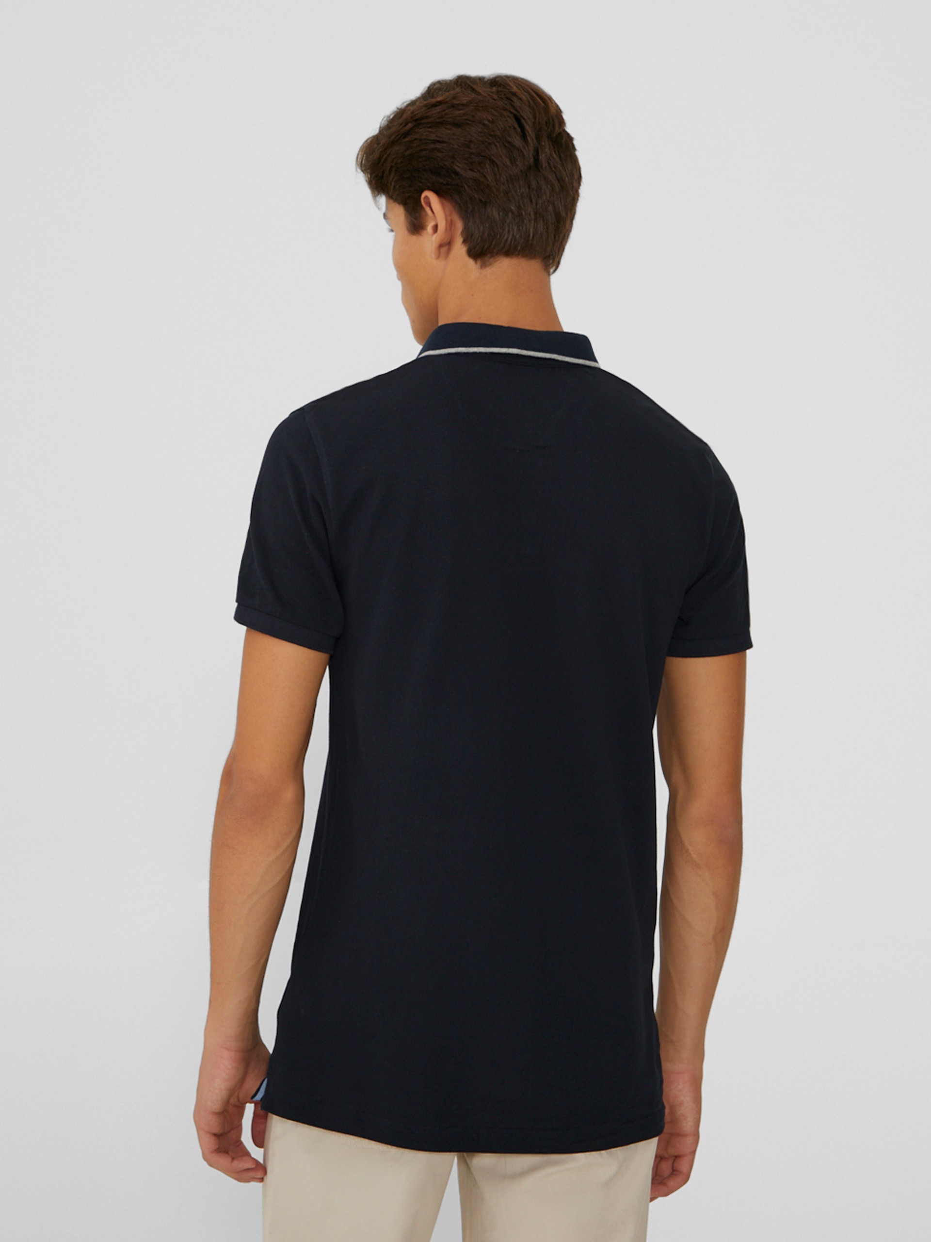 Polo Piqué Media Manga