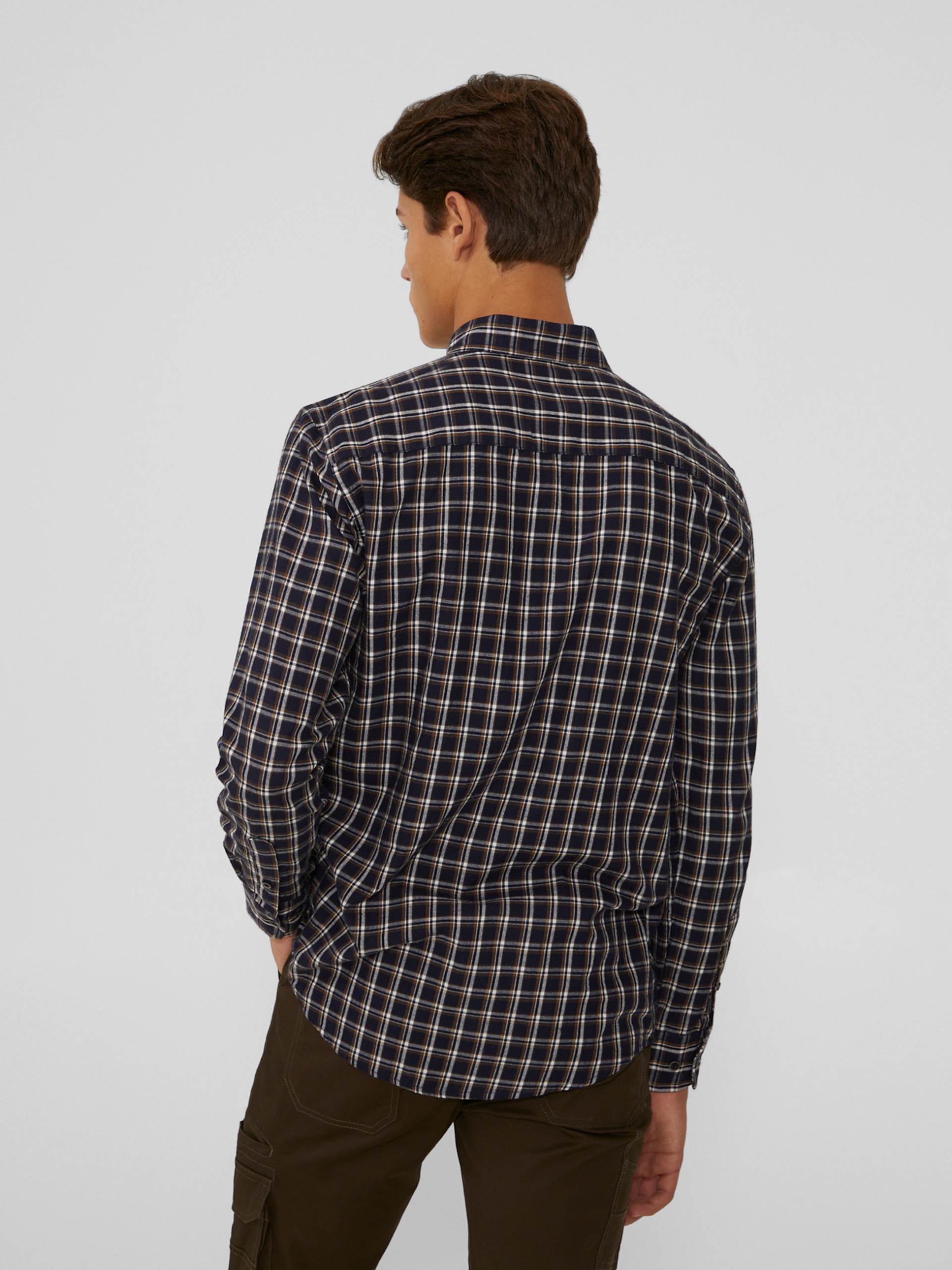 Camisa de cuadros regular fit
