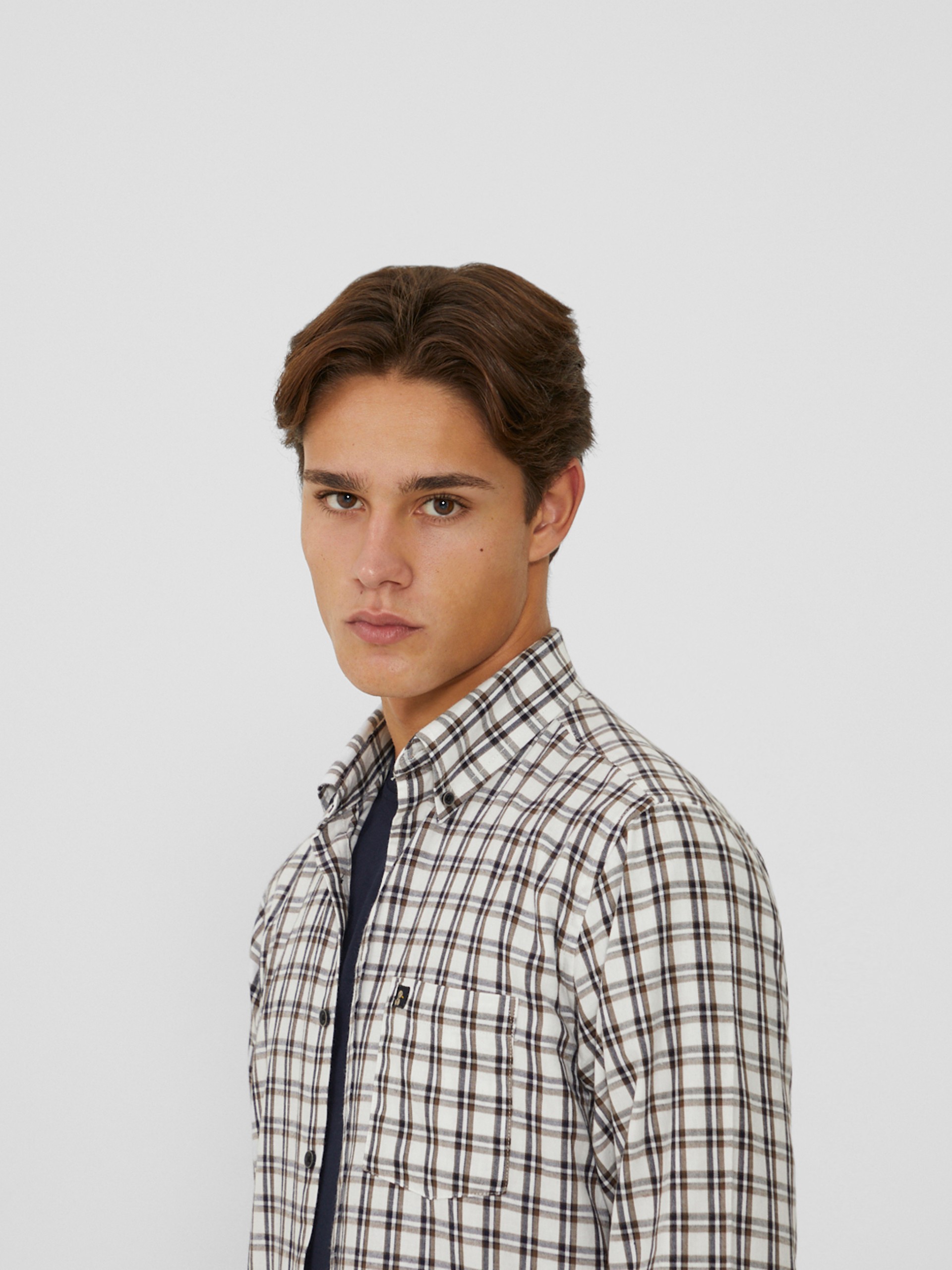 Camisa de cuadros regular fit