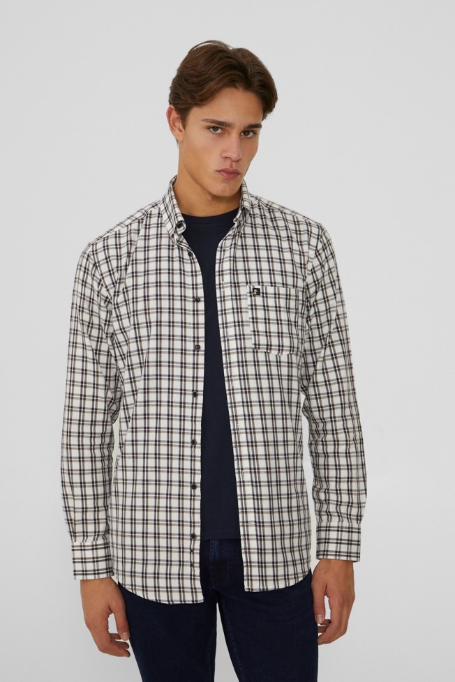 Camisa xadrez regular fit 