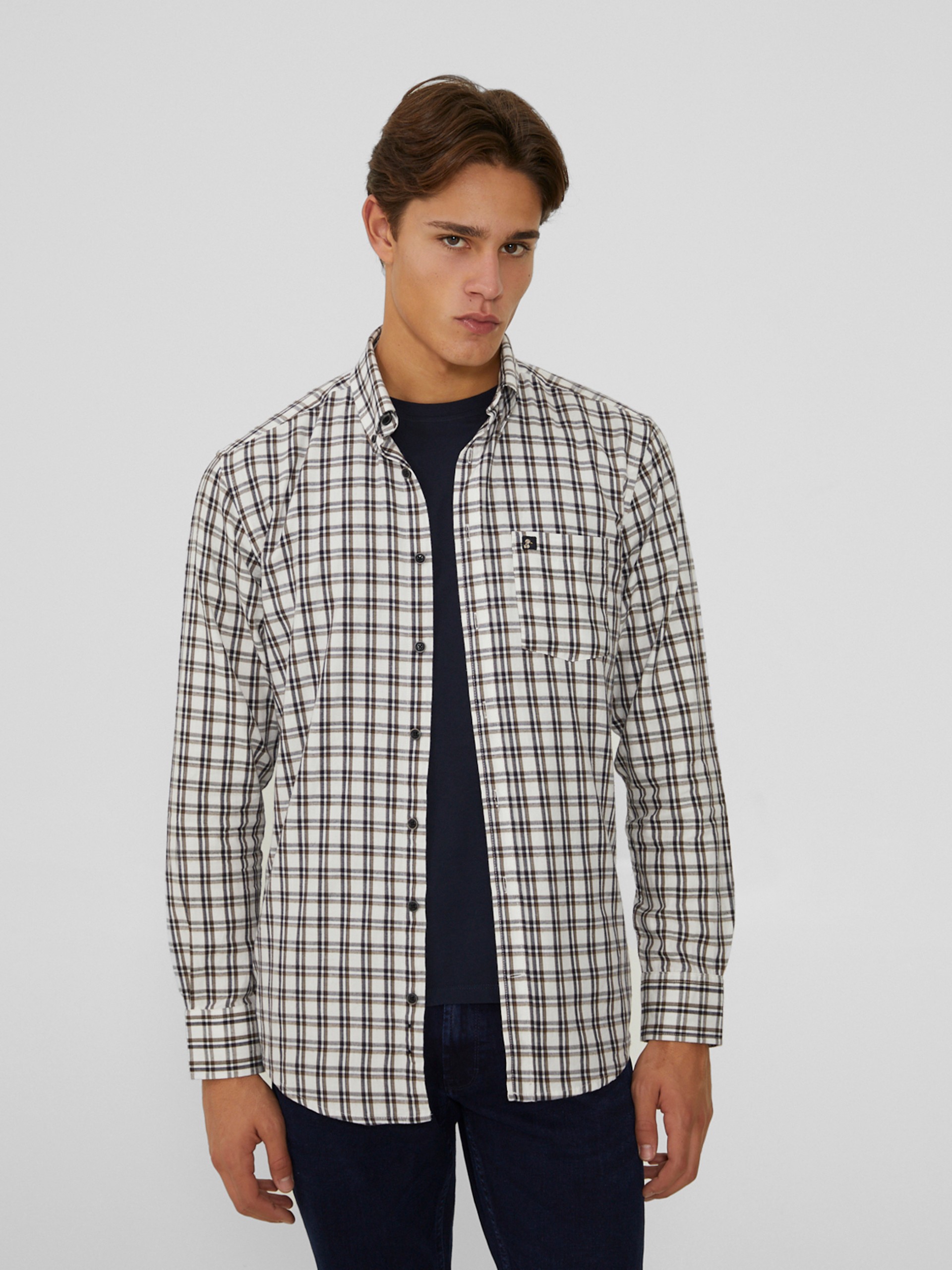 Camisa de cuadros regular fit