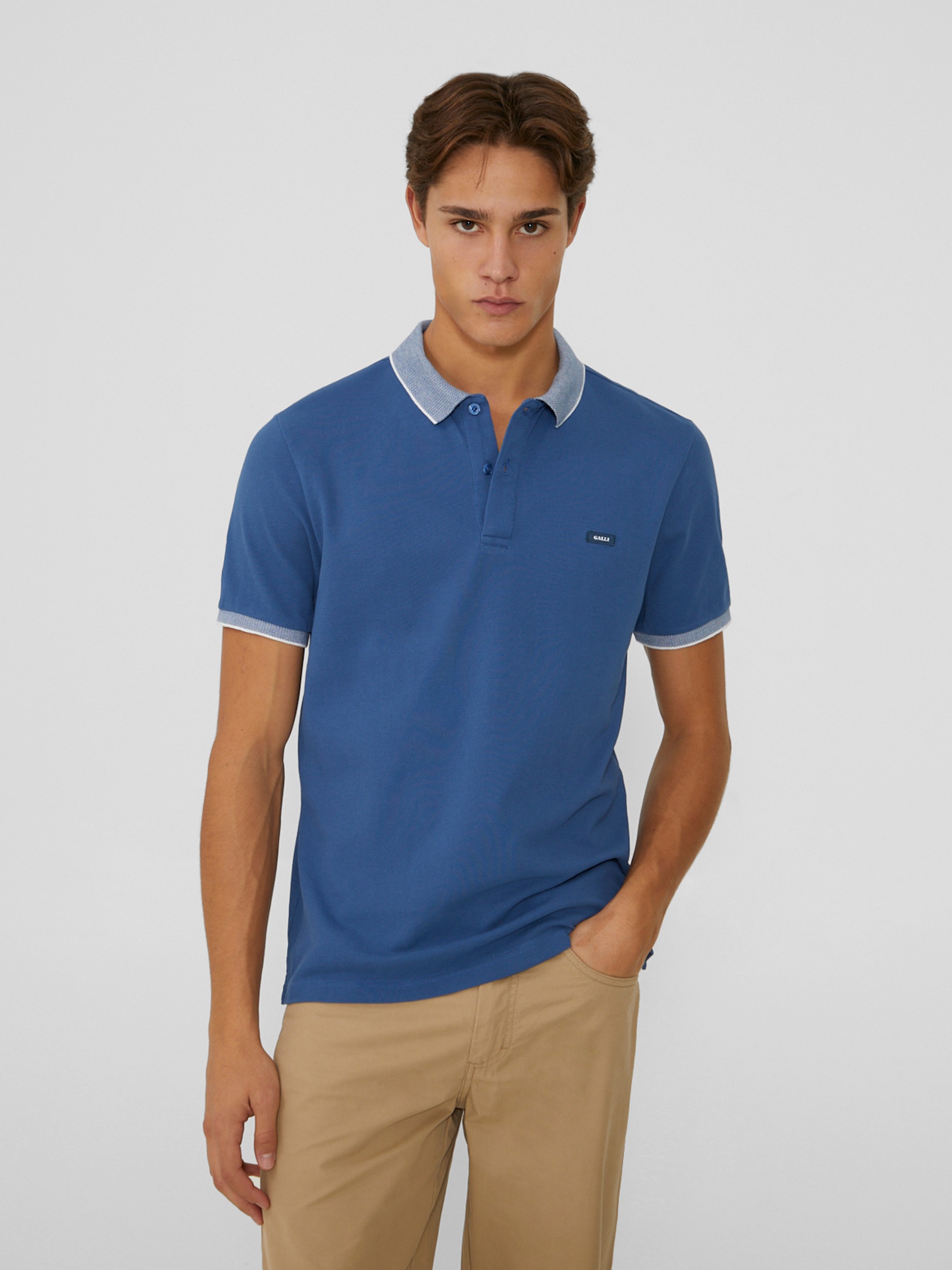 Polo de piqué de manga corta