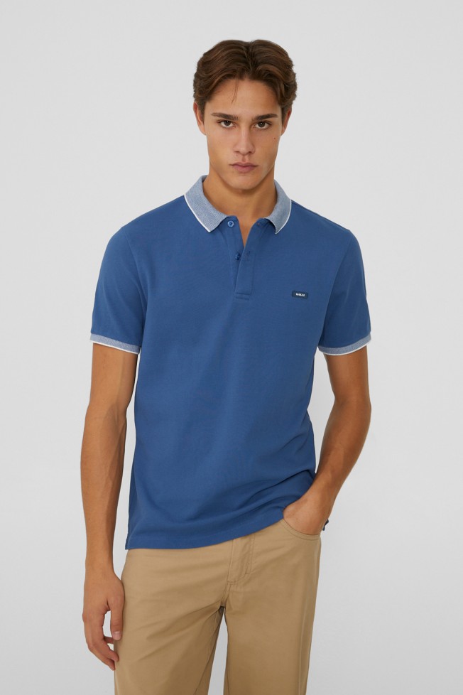 Polo de piqué de manga corta  Polo de piqué de manga corta
