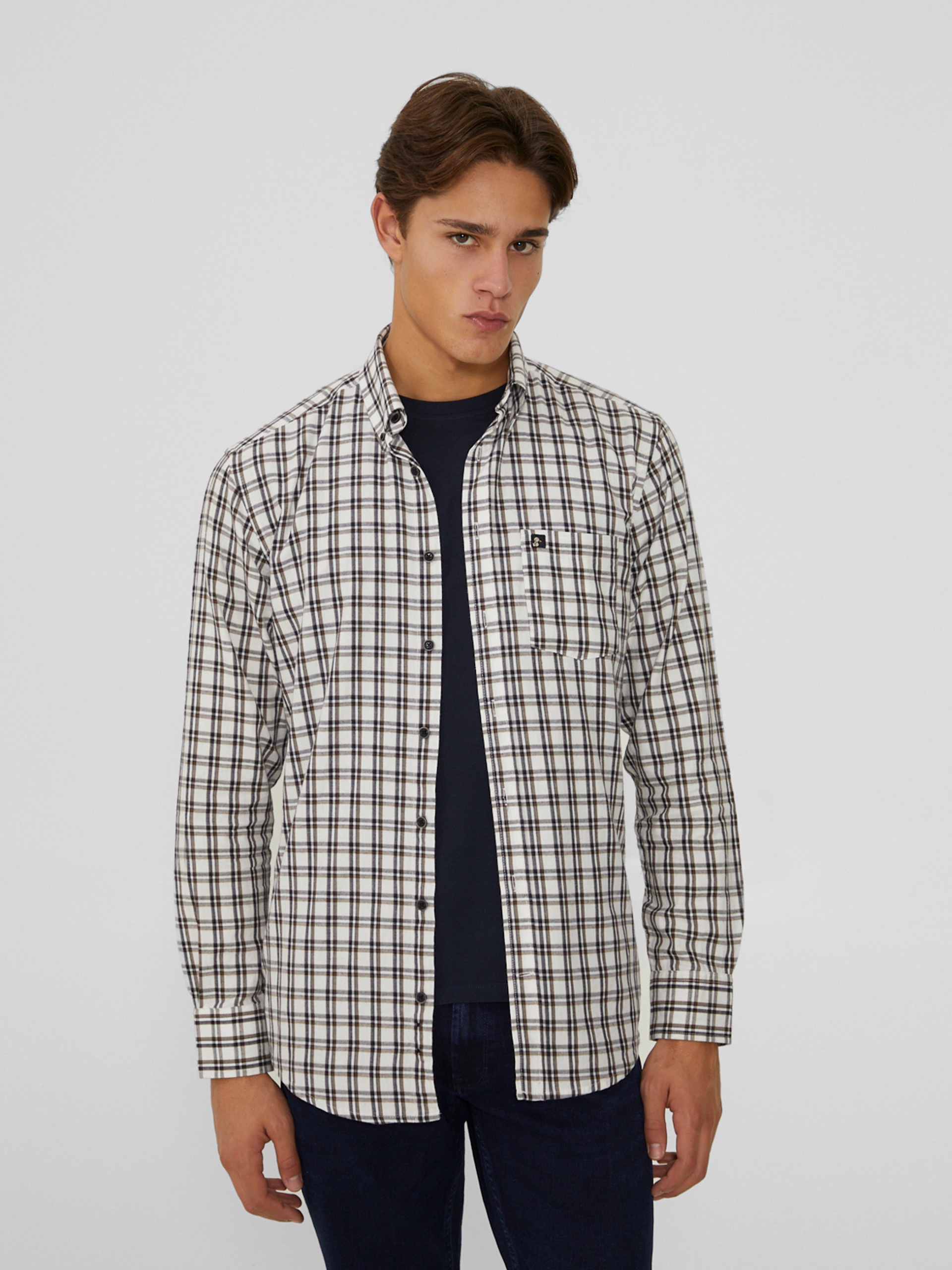 Camisa de cuadros regular fit