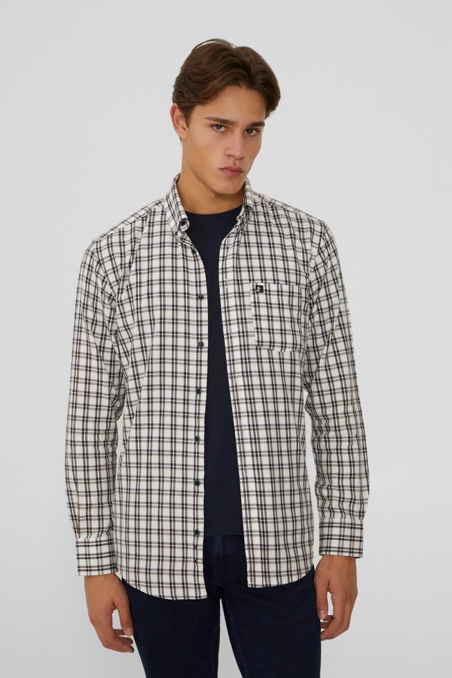 Camisa xadrez regular fit 