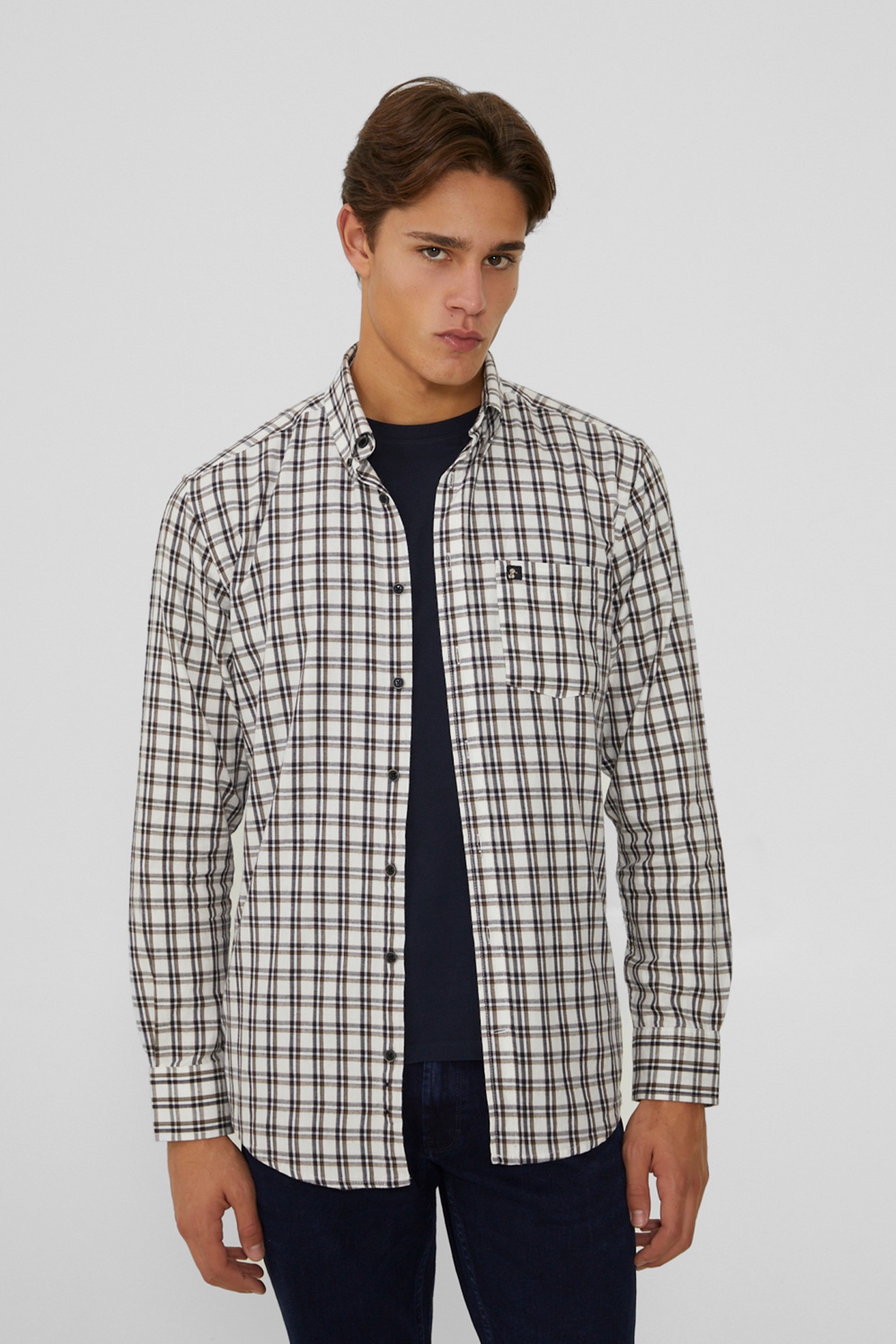 Camisa xadrez regular fit