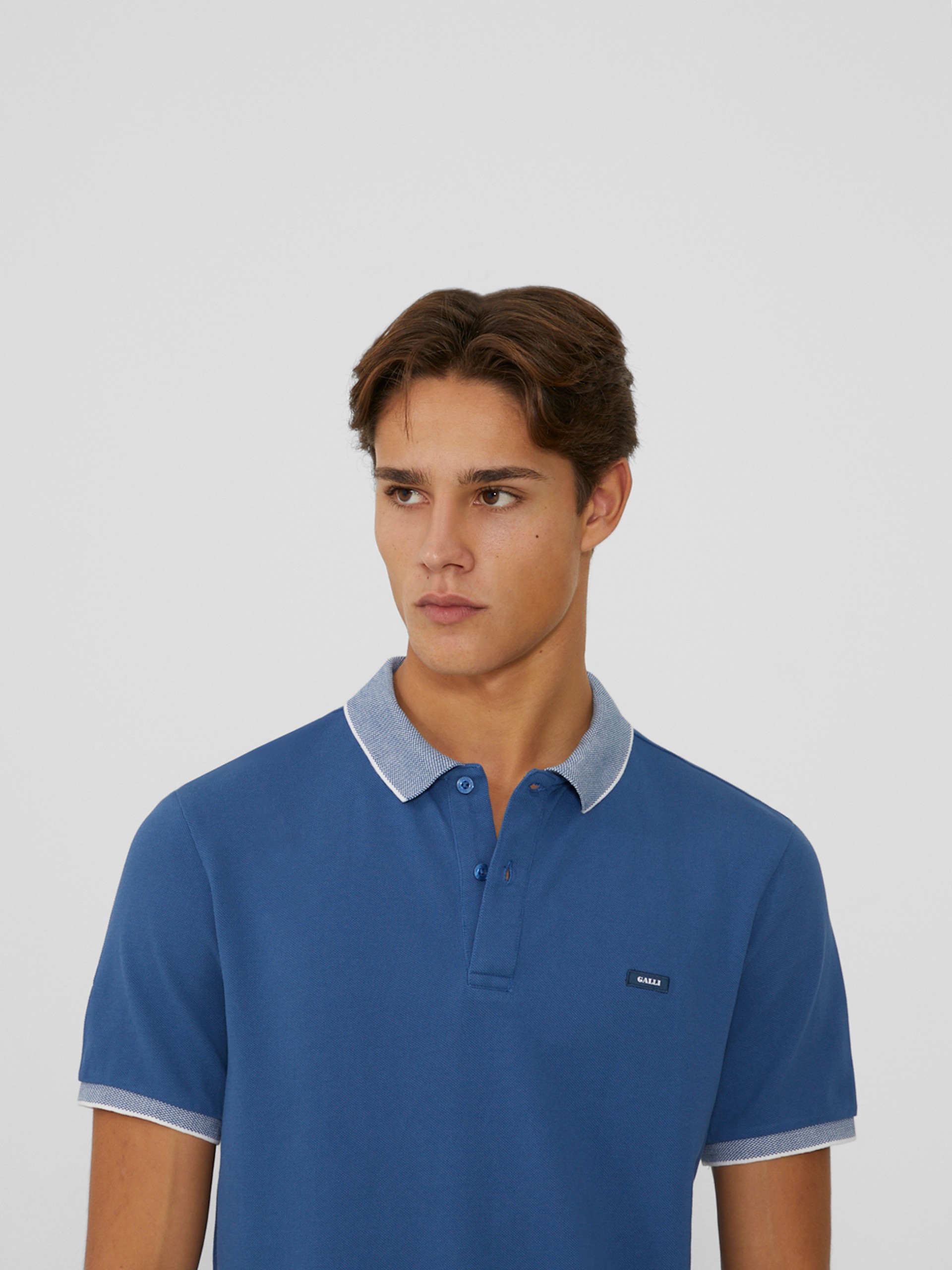 Polo de piqué de manga corta