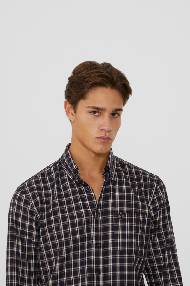 Camisa xadrez regular fit  Camisa xadrez regular fit