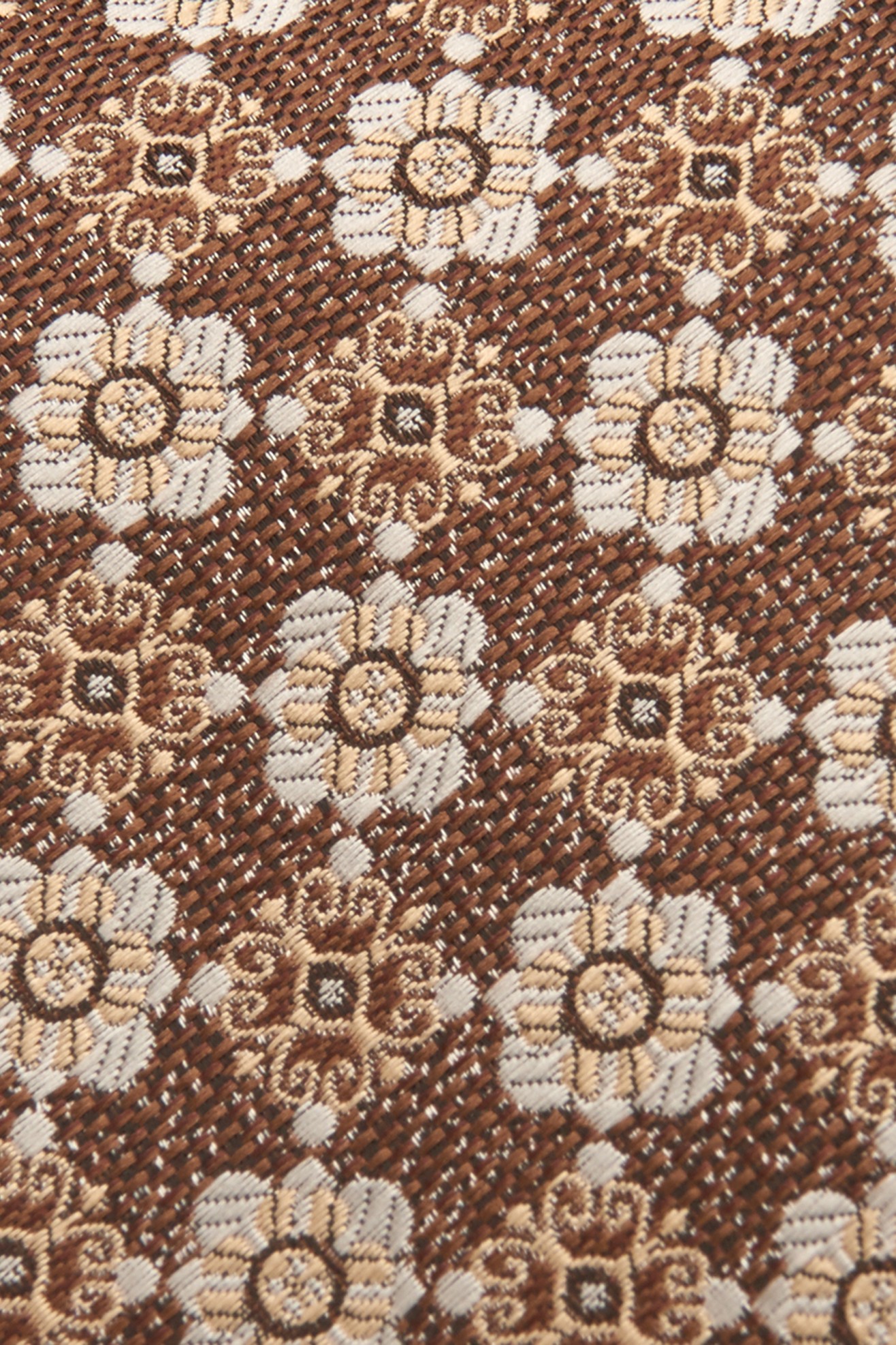 Corbata textura flores