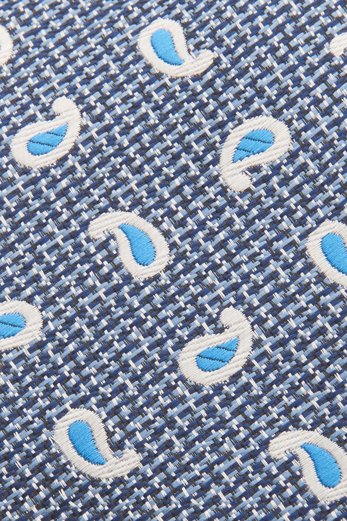 Corbata con estampado cornucopia