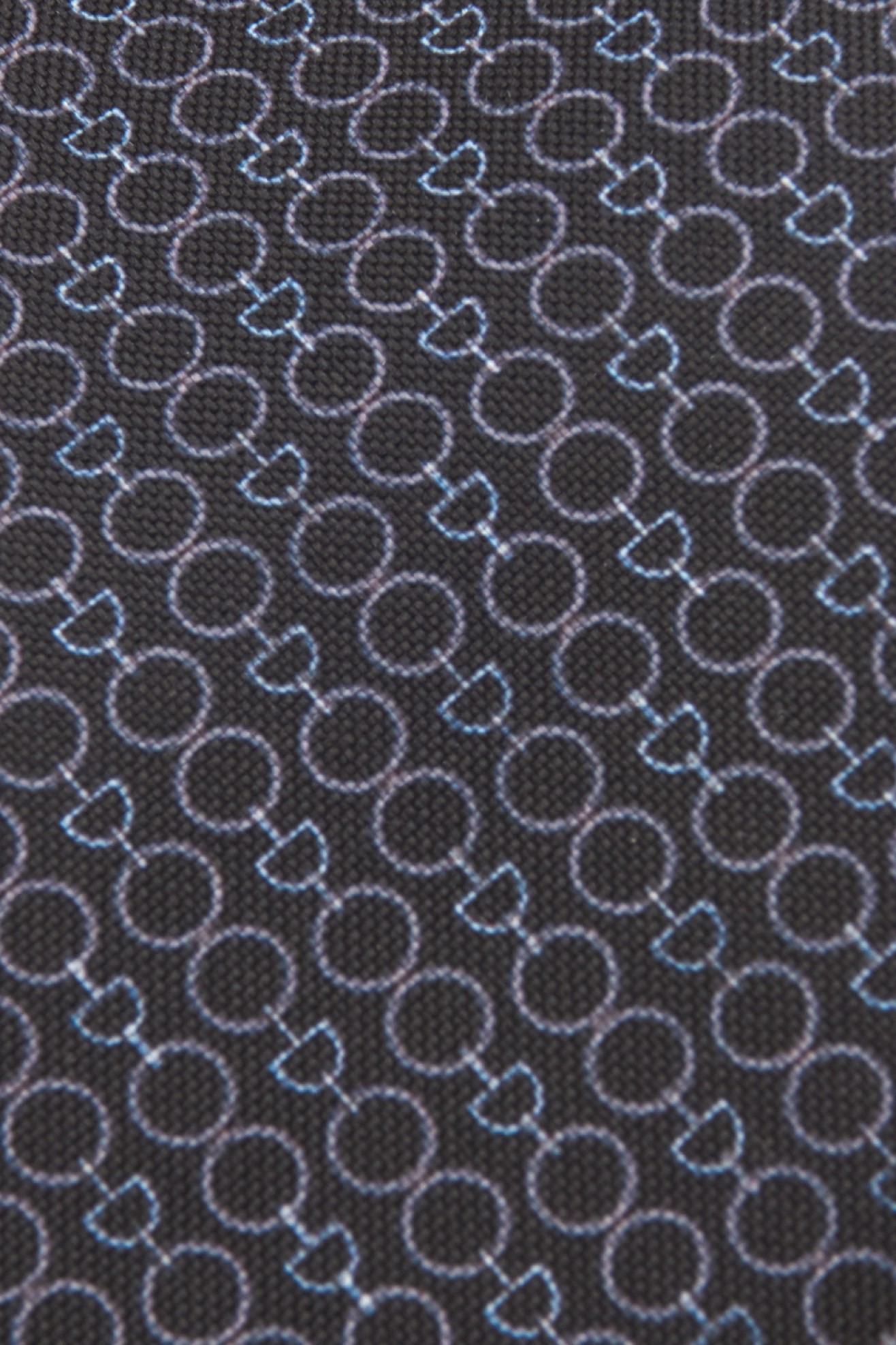 Corbata con textura estampada