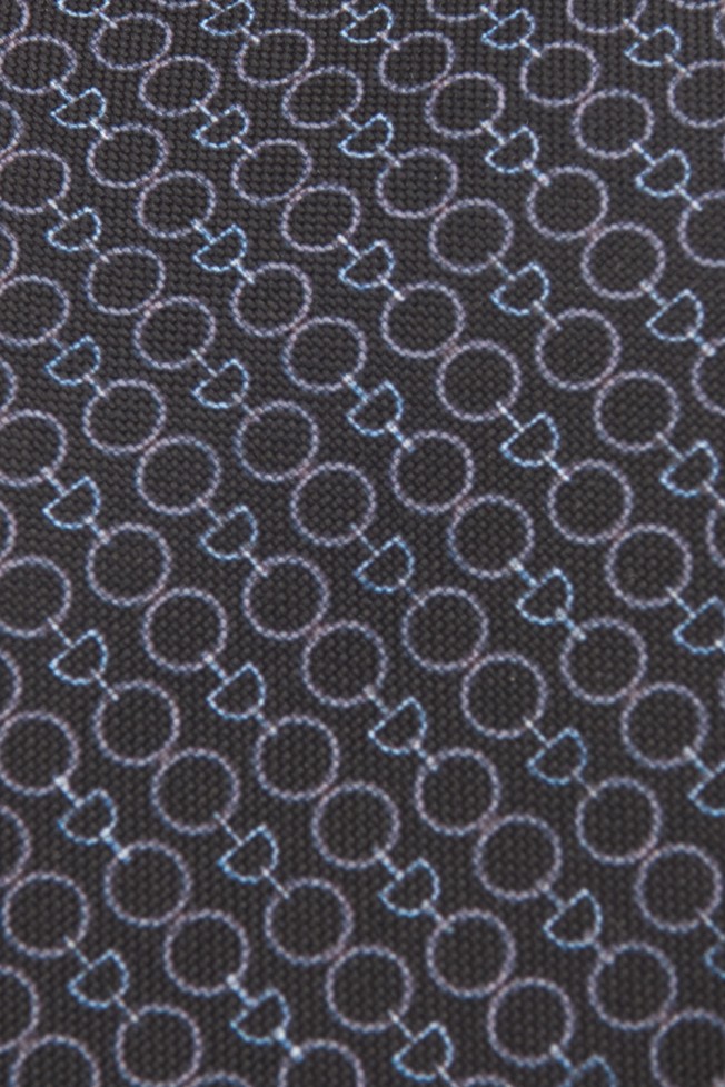 Corbata con textura estampada Corbata con textura estampada