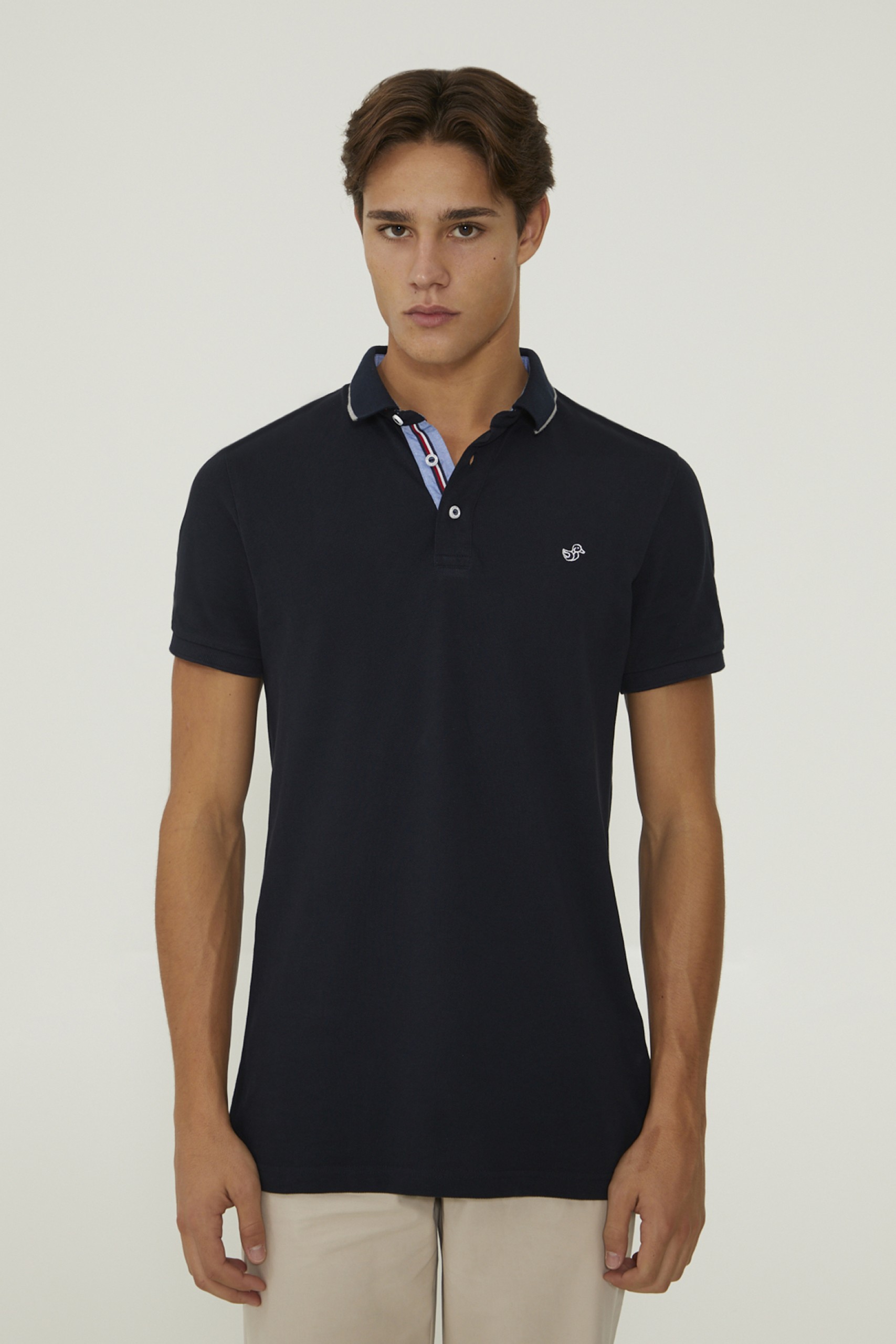 Polo Piqué Media Manga