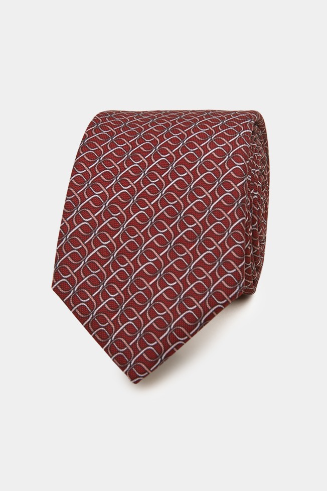 Corbata estampada