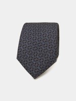 Corbata con textura estampada