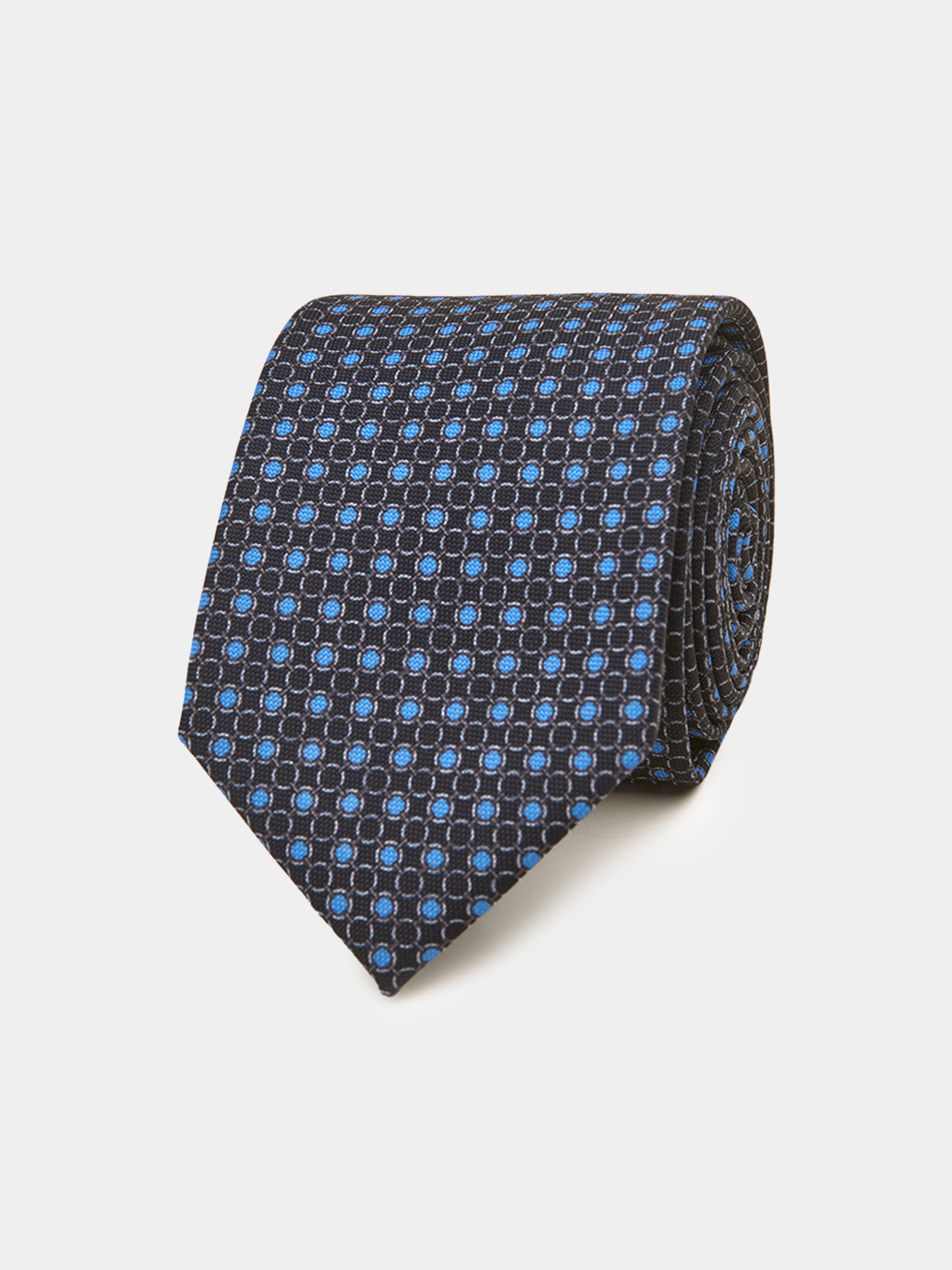 Corbata clásica con estampado