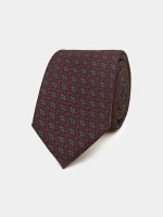 Corbata con textura estampada